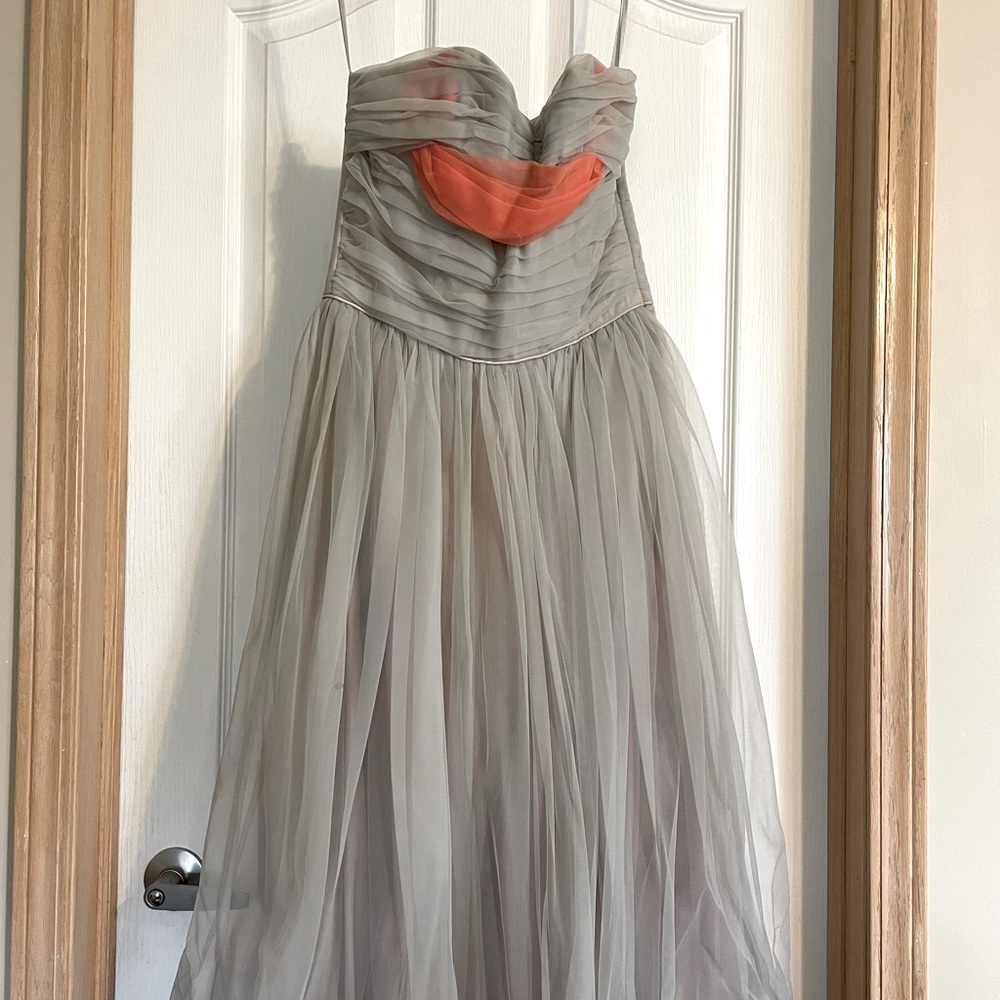 Vintage 60’s strapless evening dress.